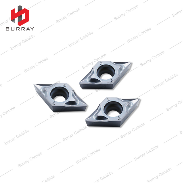 CNC Inserts 55° Diamond Inserts DCMT11T304-CL for Stainless Steel with PVD Coating