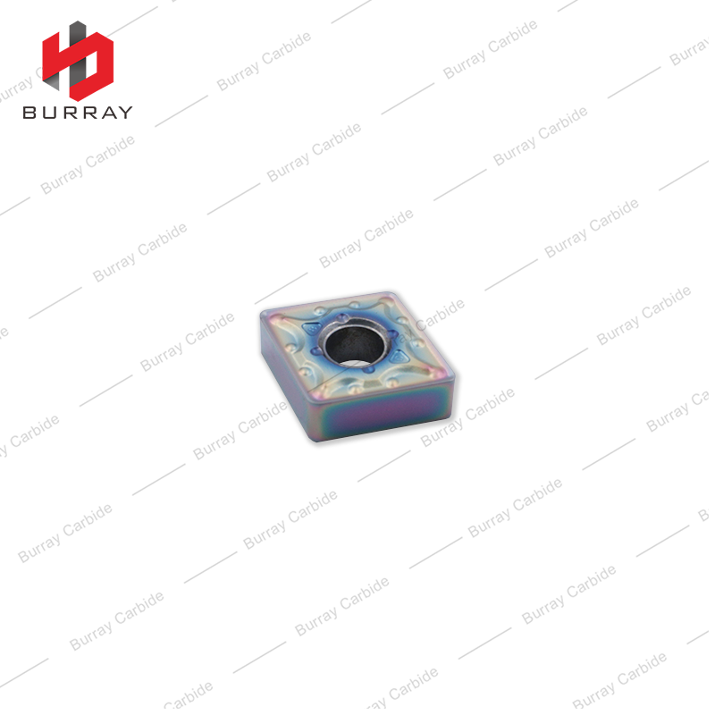 CNMG120408-MA Tungsten Carbide Turning Insert with Nano Blue PVD Coating for Machining Steel and Stainless Steel or superalloy