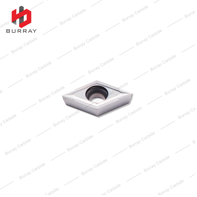 CNC Lathe Turning Inserts DCMT11T304-TF Boring and Turning of Aluminum Alloys, Steel and Stainless Steel Machining