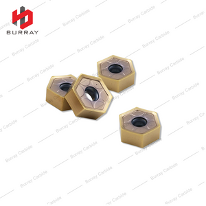 CNC High Feed Milling Inserts HNGX090608 Face Milling Inserts Heavy Cutting for Steel Machining