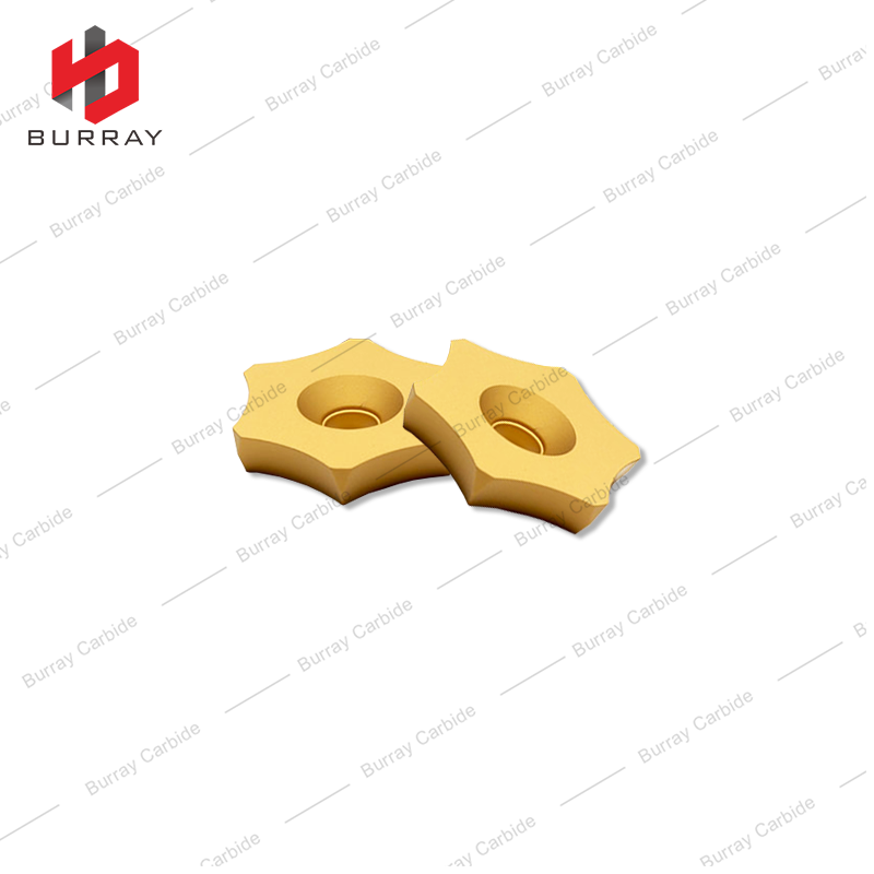 CNC Milling Inserts HXMX2504-R14/R17/R22/R29/R40/R50 for Steel Machining with CVD Coating