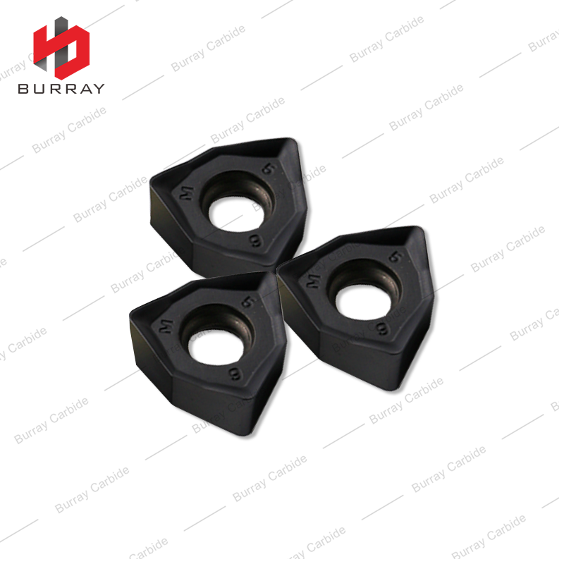 WNMU CNC Cutting Tools Milling Cutter Inserts WNMU060408R-M High Feed Shoulder Milling Insert