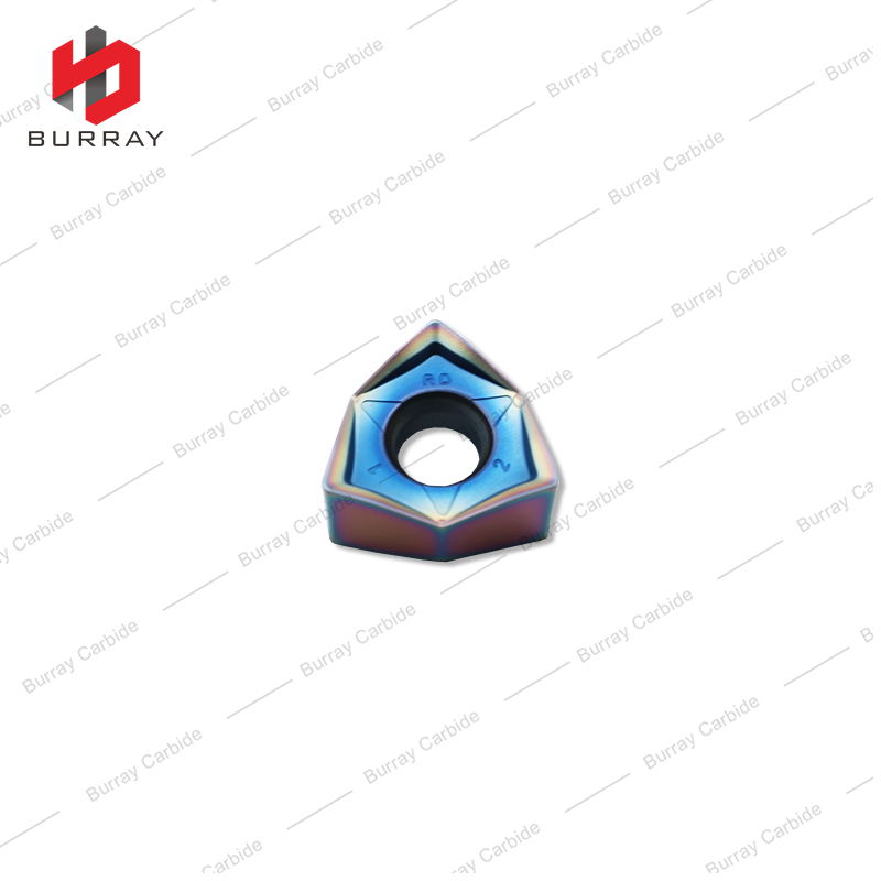 CNC Machine Cutting Tool WNMU080608EN-RD Heavy Milling Cutters Quenching Steel High Feed Milling Inserts