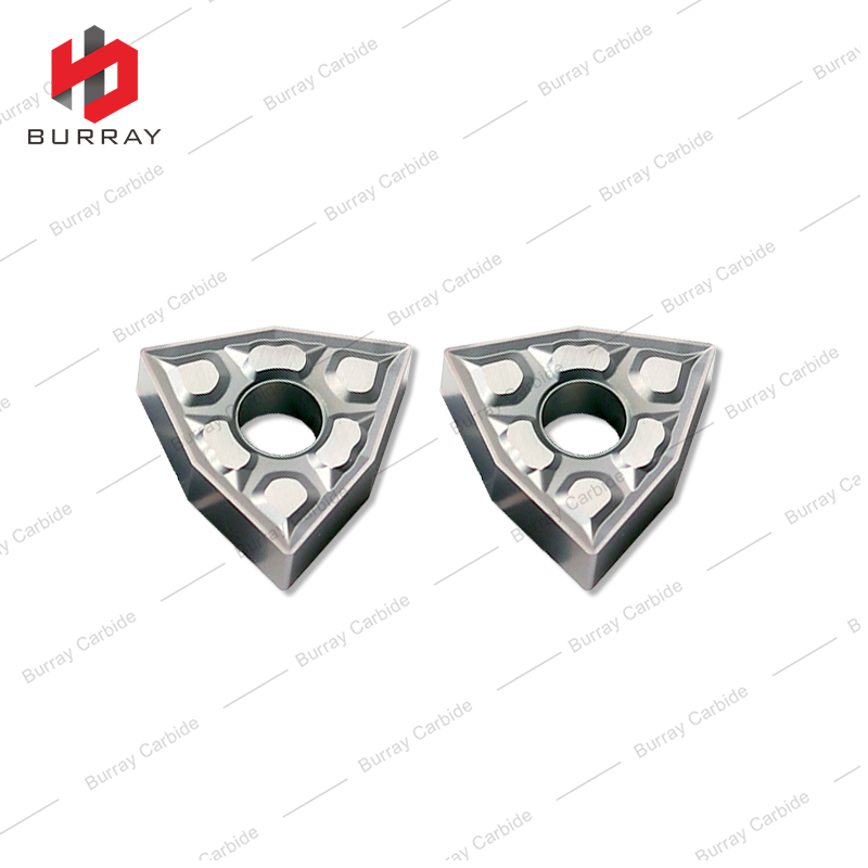 CNC Lathe Tools Carbide Turning Inserts WNMG080404-TF for Aluminum and Stainless Steel