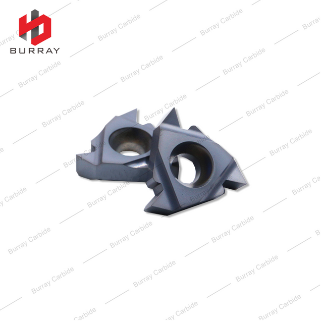 Laydown Threading Insert 16ER-AG55 Carbide PVD Stainless Steel Thread Turning Inserts