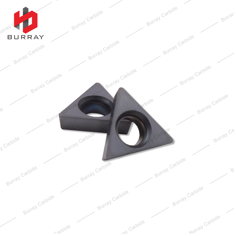 Precision Boring Tool for Cast Iron Triangular Flat Carbide Turning Insert TPGW090204