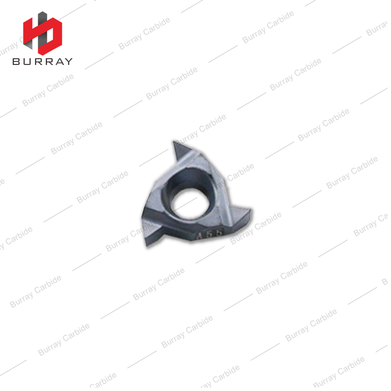 08IRA55 CNC Cutting 55° Internal Tungsten Indexable Carbide Screw Threading Inserts