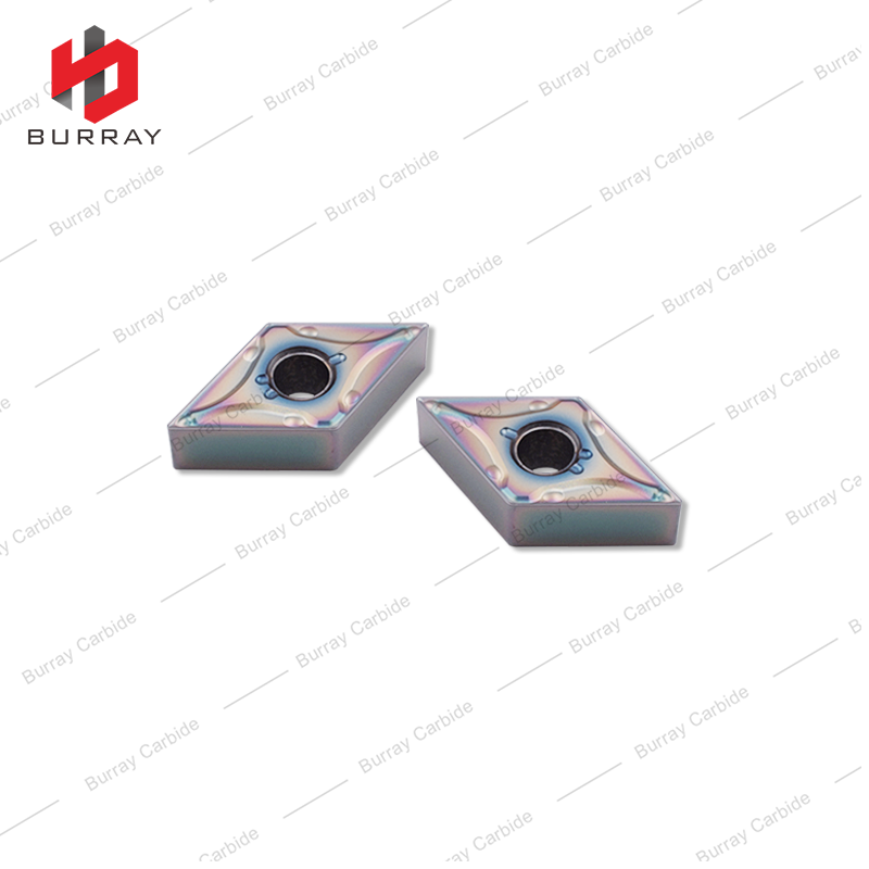 DNMG150604-MA CNC Carbide Turning Insert DNMG with PVD Nano Coating for Machining Steel, Stainless Steel and High-heat Alloys