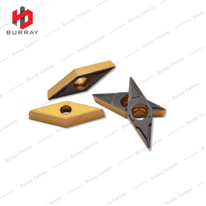 CNC Tools Turning Inserts VBMT160404-PF for Precision Machining with CVD Coating for Machining Steel and Cast Iron