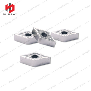 DNMG Diamond Shaped CNC Turning Inserts for Copper and Aluminum DNMG150608-WT External Internal Hole Inserts with PVD Coating