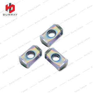 LOGU030310ER-GM Carbide Cutting Tools for Milling Insert LOGU for Titanium Alloy Stainless Steel with Quenched PVD Colorful LOGU0303