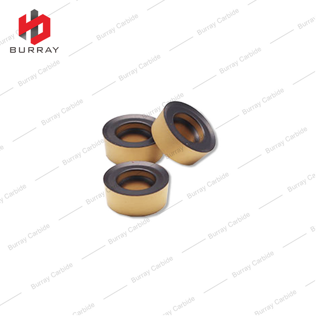 CNC Round Insert RCMT0803NO-DZ Milling Insert with CVD Coating for Roughing and Semi-finishing of Steel Workpieces