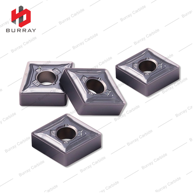 Lathe Tooling Tungsten Carbide Inserts CNMG120408-65 Hardened Steel and Stainless Steel Maching CNMG Diamond Turning Insert