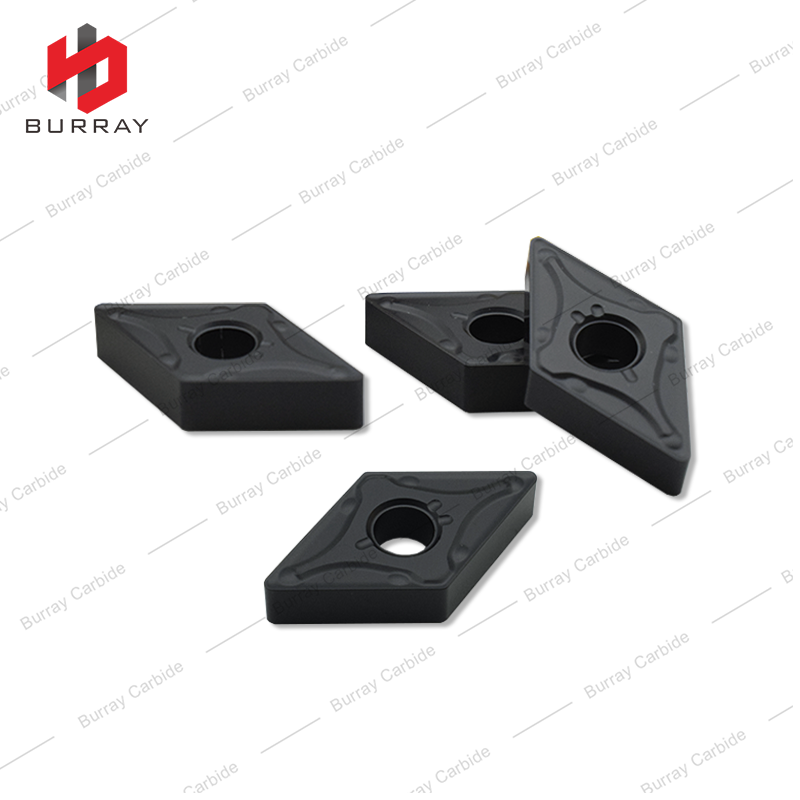 CNC Cutting Tools Machining of Cast Iron Carbide Inserts DNMG150408-MA Black CVD Coated Turning Insert OEM Customizable