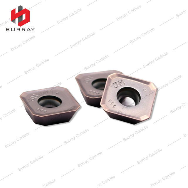 PVD Coating Indexable Carbide Inserts SEMT13T3-JM Shoulder Milling Insert Face Milling Insert Roughing Machining of Steel