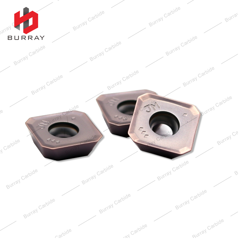 PVD Coating Indexable Carbide Inserts SEMT13T3-JM Shoulder Milling Insert Face Milling Insert Roughing Machining of Steel