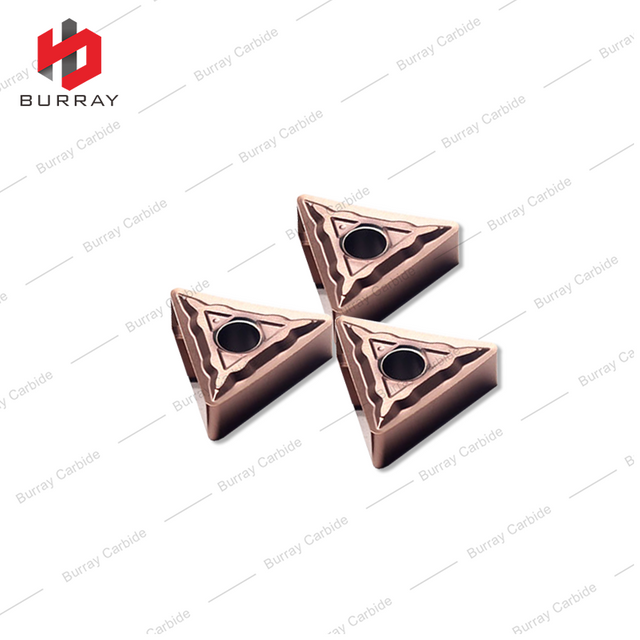 Tungsten Carbide Triangle Turning Insert TNMG160408-73 with PVD Coating Tnmg Negative Turning Insert