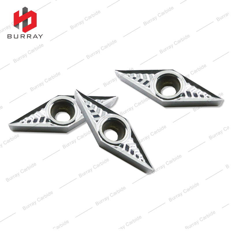 VCGT110302-LH 35° Rhombic Carbide Turning Inserts for CNC Lathe of Aluminum