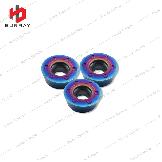 RDMW Milling Inserts for Nano Blue Coating CNC Milling Cutter Insert for Lathe Machine RDMW1605MOT