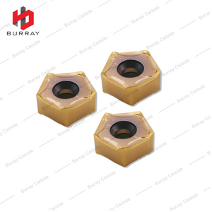 PNMU090508XER High-Feed Milling Insert 5 Flute for Heavy-Duty Roughing Face Milling Cutter for Steel PNMU