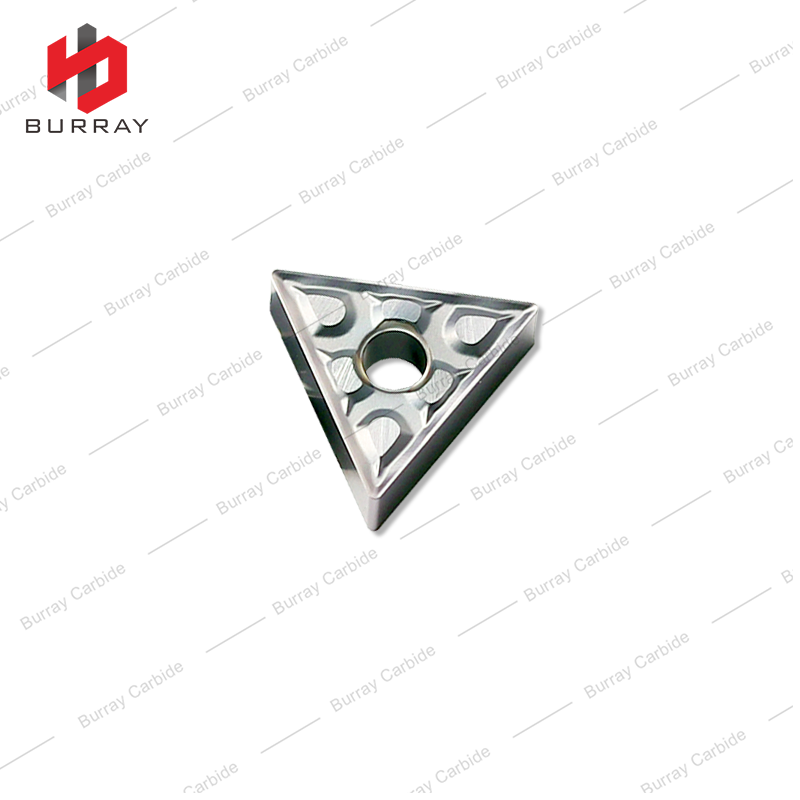 CNC Lathe Tools Triangular External Turning Insert TNMG160404-TF for Machining of Steel and Stainless Steel