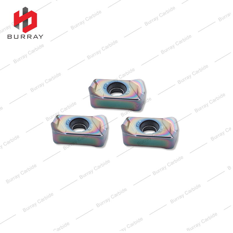 Double Sided High Feed Roughing Insert LNMG0303R-LG CNC Milling Insert Colored Coating