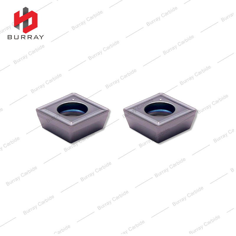 Tungsten Carbide Insert Shallow Hole Drill SPMG Carbide Inserts Cnc Drill Bits SPMG110408-DG with PVD Coated for Steel and Stainless Steel Materials