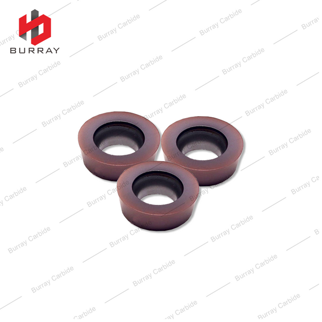 Tungsten Steel Carbide Inserts Round CNC Milling Tools R5-TT OEM Customizable Model R5-TT