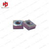 CNC Lathe Turning Tool Insert SNMG120404-N with Colored PVD Coating for Turning of High-Hardness Stainless Steel