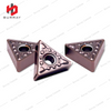 Tnmg1604 Carbide Inserts Triangular Turning Insert for Stainless Steel Machining TNMG160408-JMS with PVD Coating
