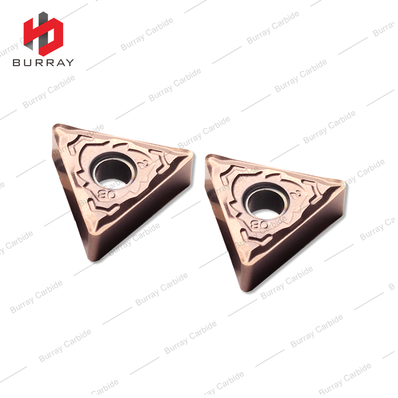 Tnmg 1604 CNC Lathe Cutting Tools Carbide Turning Inserts TNMG160408-NF for Machining Steel and Stainless Steel