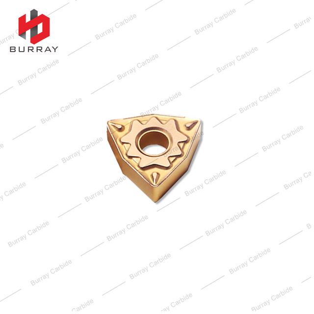 Carbide Turning Inserts WNMG080404-HQ CVD Coated for Steel Machining External Turning Lathe Tools