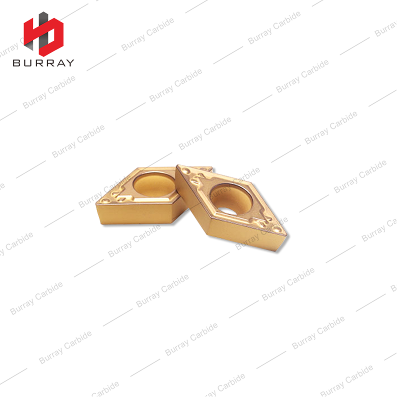 CNC Lathe Tool Tungsten Carbide Insert DCMT11T304-HQ with CVD Coating for Fine Machining and Medium Cutting of Steel
