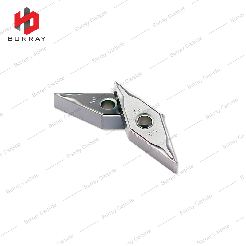 VCMT Lathe CNC Cutting Tool Carbide Insert Metal Ceramic Turning Insert VNMG160404-63 for Aluminium Machining