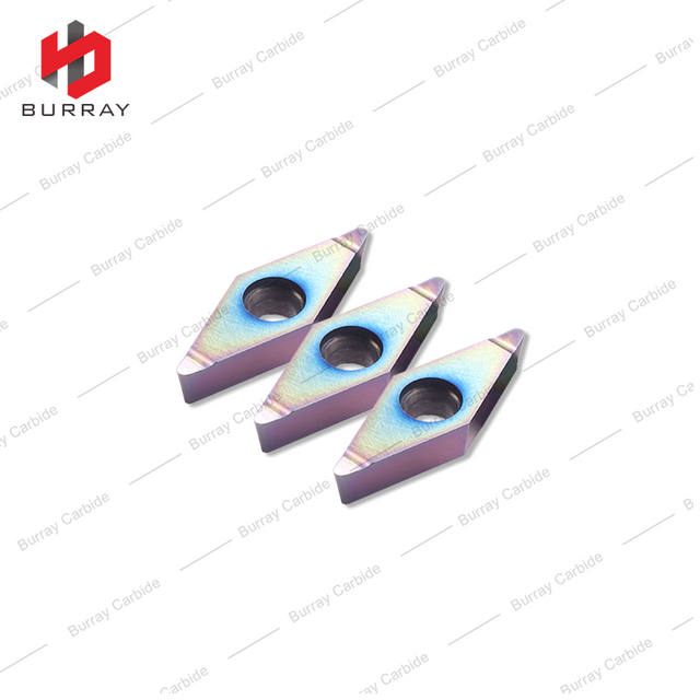 Cemented Carbide Cutting Tools VCMT160408-N Carbide Turning Insert VCMT Inserts with PVD Coated for Titanium Alloy Quenched Steel 
