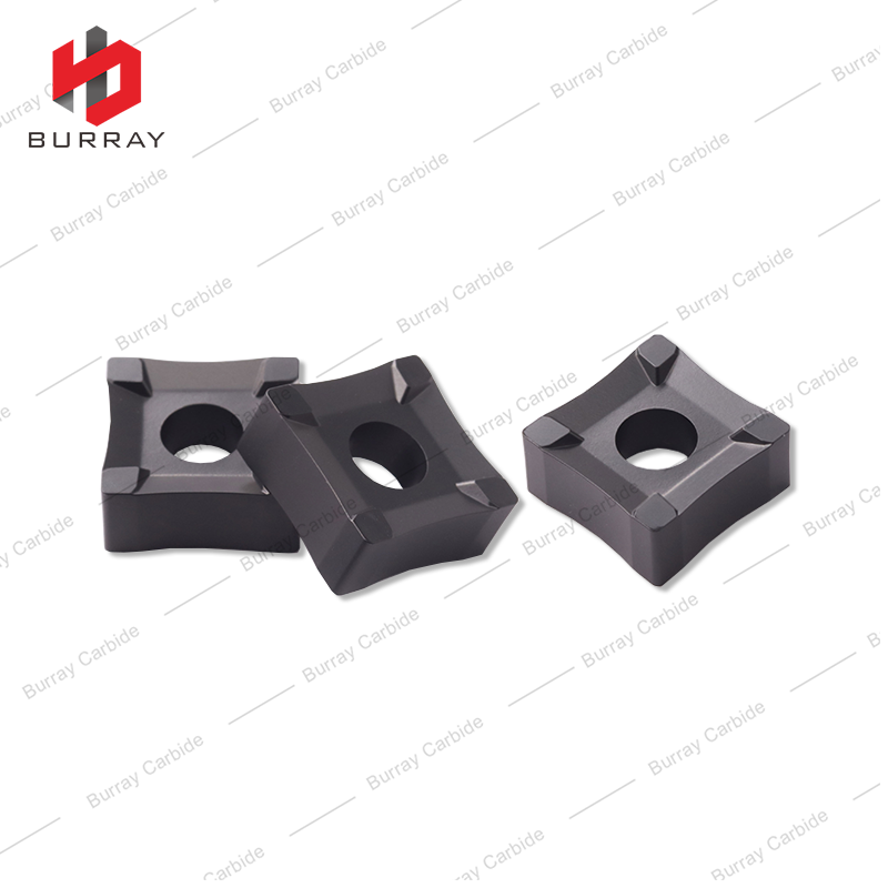 SNMX1904-R35 High Feed Heavy Duty Insert Square Negative Double Sided 8 Edges Carbide Milling Inserts 