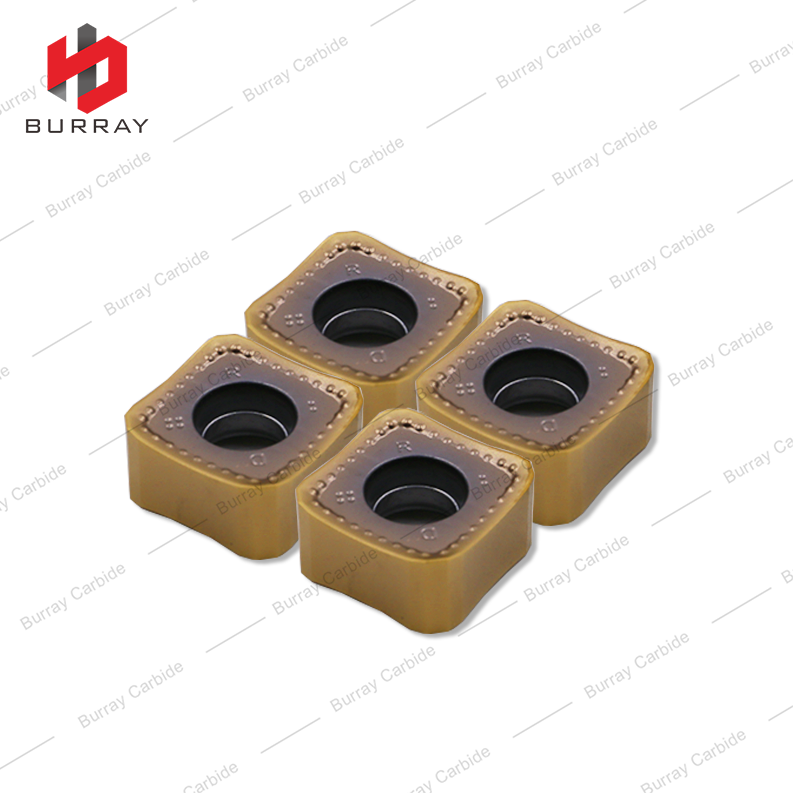 SNMU High Feed Milling Inserts SNMU1206XTN Double Sided 8 Cutting Edges Indexable Insert Rough Machining