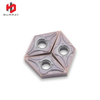 DNMG150404-MA Carbide Insert for Stainless Steel Casting with Purplish Red PVD Coating Tungsten CNC Tool