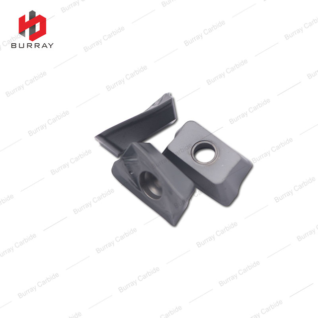 R390-11T308M-PM PVD AlTiCrN Coating Tungsten Carbide Face Milling Inserts for Medium Processing