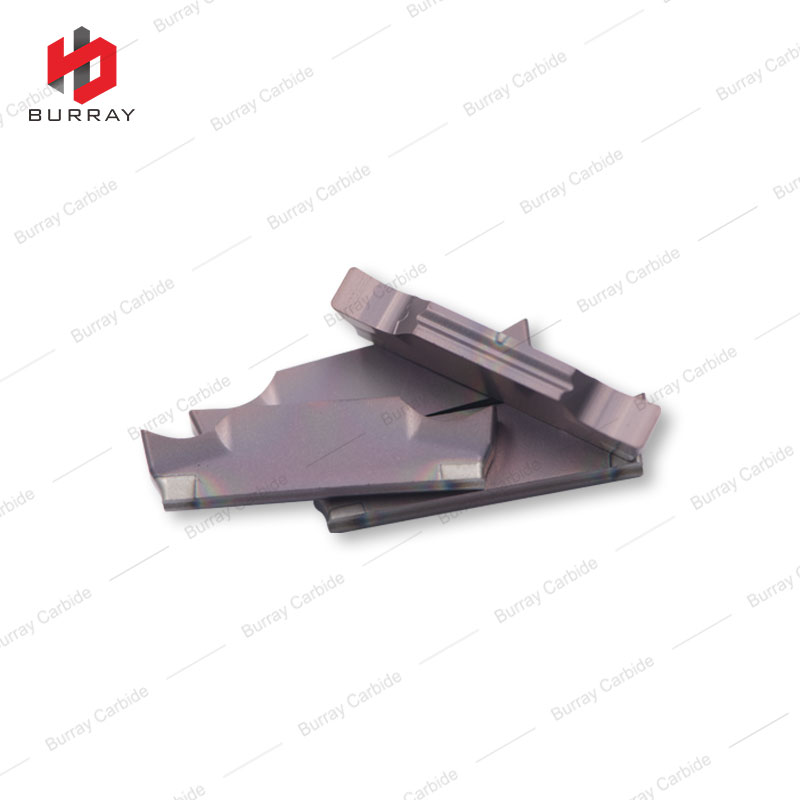 Carbide Grooving Insert MGGN-Q5, Tungsten Carbide for Machining Steel, Stainless Steel Materials