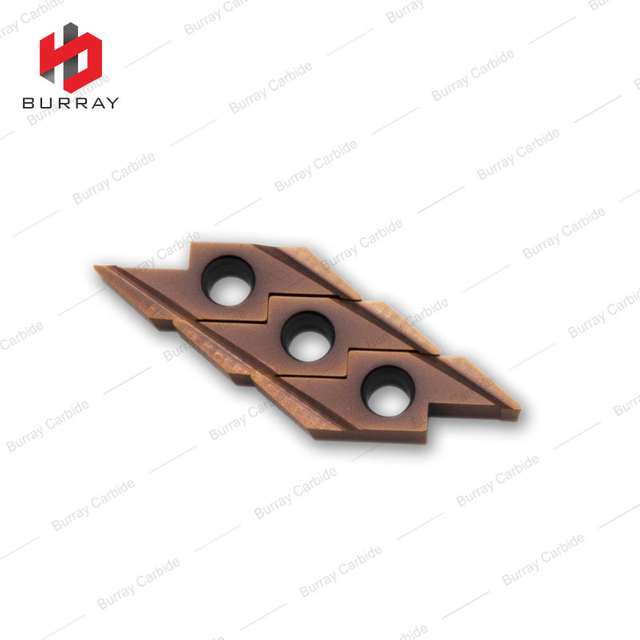 ABW23R5015 Tungsten Carbide Grooving Inserts with PVD Coating