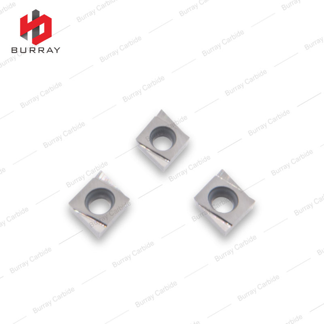 CCGT060202L-W15 No Coating Tungsten Carbide Precision Boring Insert for CNC Lathe Machine