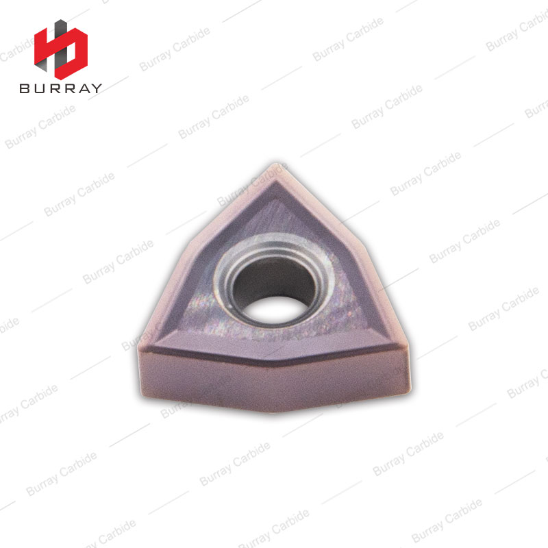 WNMG080404-MS Turning Inserts Manufacturer Machine Tool Hardness Carbide PVD Coating High Working Efficiency