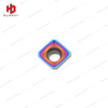 Colorful Inserts SEMT1204AFSN Indexable Tungsten Carbide Milling Inserts with PVD Coating