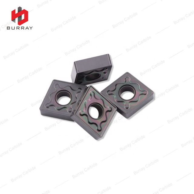 High Performance CNC Lathe Carbide Turning Inserts CNMG120408-GH With PVD Coating 