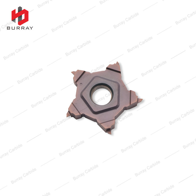 PENTA 24N-J, Parting and Precision PENTA-24N050J Grooving Insert on Soft Parts, Minimizes Burr Size