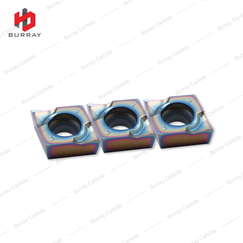 CCGT09T302-CL Tungsten Carbide Turning Insert with PVD Coating