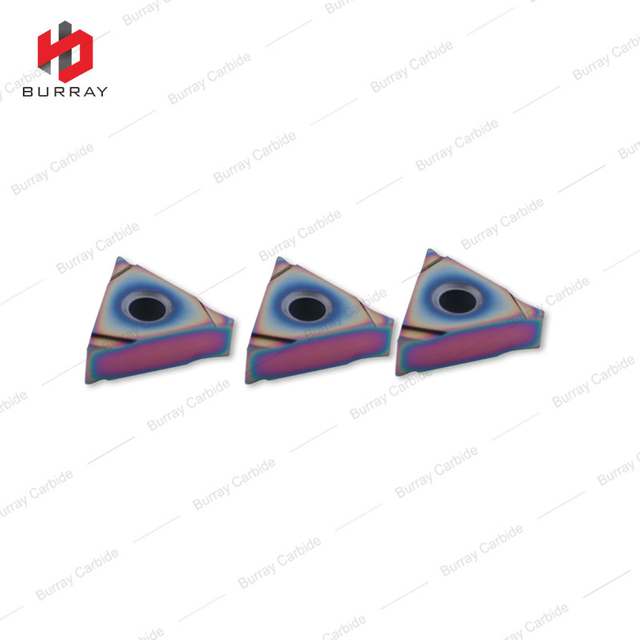 TNGG160404R-S 60deg Triangle Negative Indexable Turning Insert with Hole for Machining Steel, Stainless Steel and Alloy