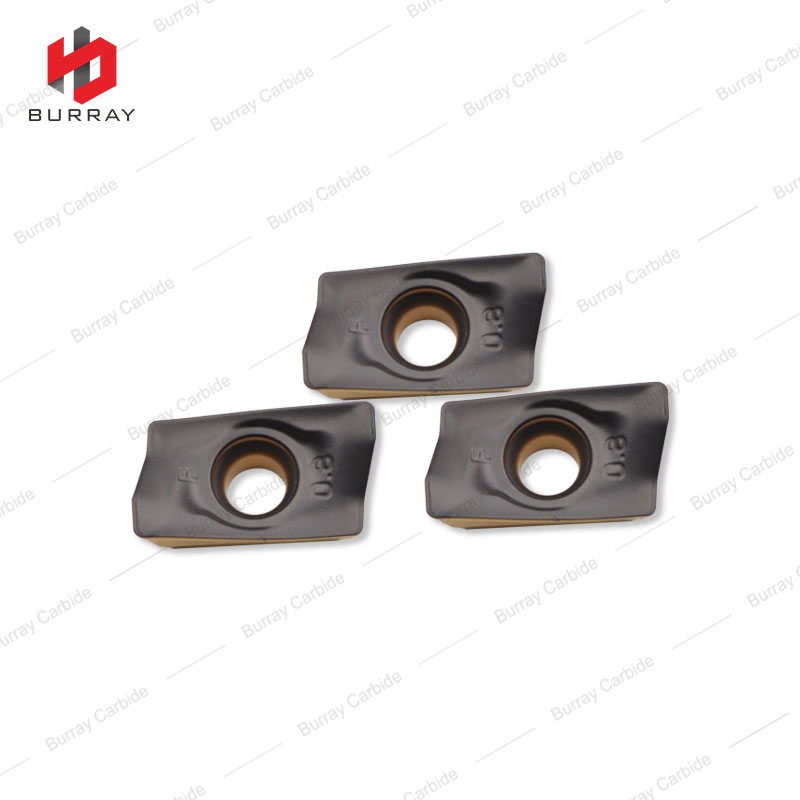 Positive Rhombic ADMT160608R-F56 Indexable Inserts with Bi-color for Milling