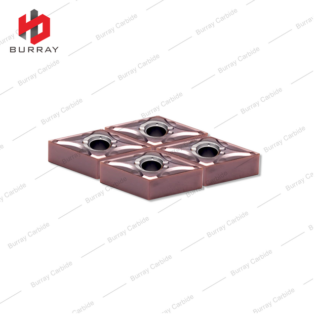 CNC Rhombic Turning Inserts DNMG150604/08/12-SL for Processing Steel and Stainless Steel with PVD Coated